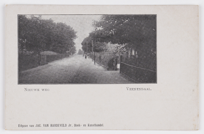 18267 Gezicht op de Nieuweweg te Veenendaal.